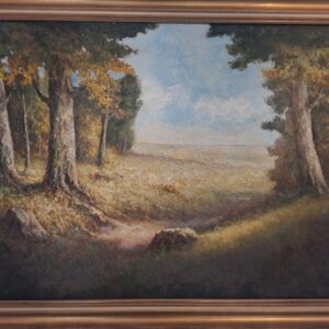 Altes Öl Gemälde,Blick  ins Land,Hans Bogojevic 1894-1967,signiert,Lanschaft